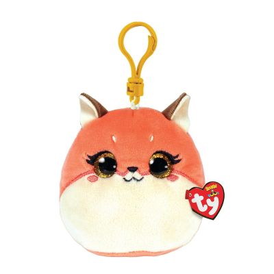 PLUS BRELOC TY 8.5CM SQUISHY BEANIES ROXIE VULPITA ROZ VIVTY39560