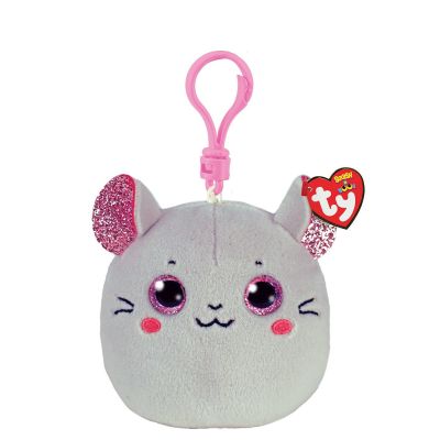 PLUS BRELOC TY 8.5CM SQUISHY BEANIES SORICEL CATNIP VIVTY39570
