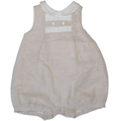 Salopeta bej cu guleras (1609), 0-1 luni, 50 cm
