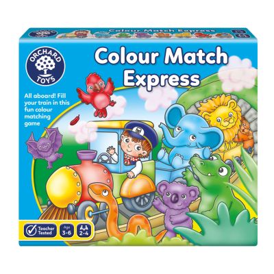 Trenulet puzzle de potrivire a culorilor or131