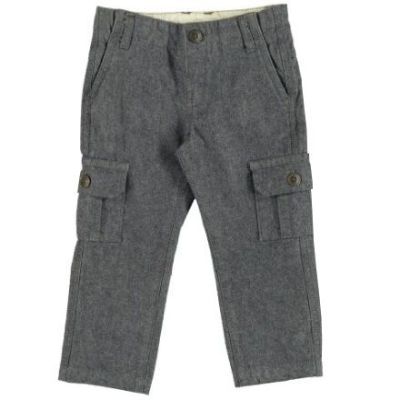 Pantaloni gri cu buzunare laterale (4543), 12 luni, 80 cm
