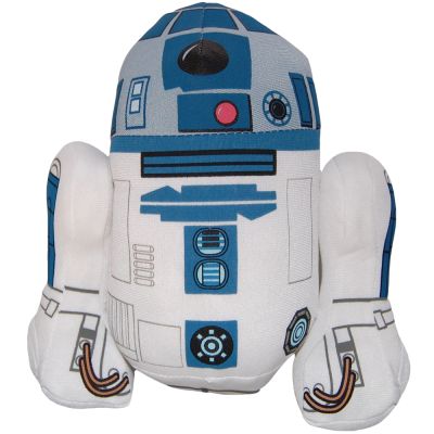 Jucarie din material textil, Star Wars R2D2, 20 cm
