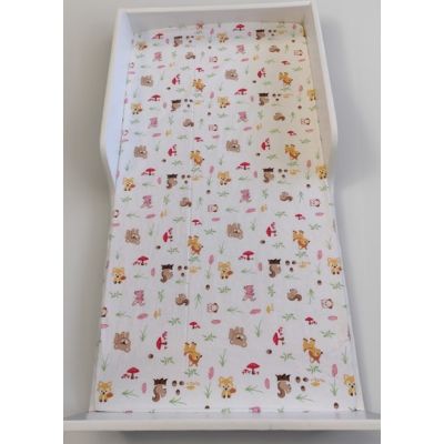 Lenjerie pat copii 2-8 ani in 3 piese Forest pentru saltele 140x70cm ASC-TEX-FRST-70