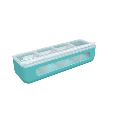CUTIE SNACK 4 COMPARTIMENTE, MELII, BLUE VIVML22410
