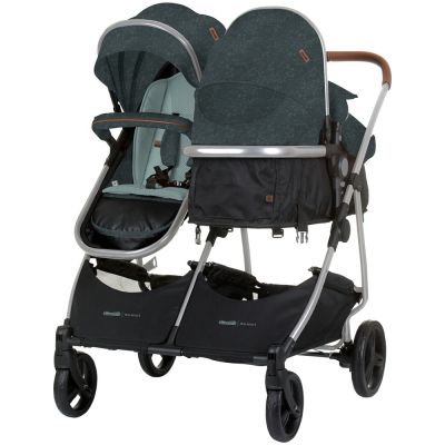 Carucior gemeni chipolino duo smart 3 in 1 basil hubst-kbds02504ba