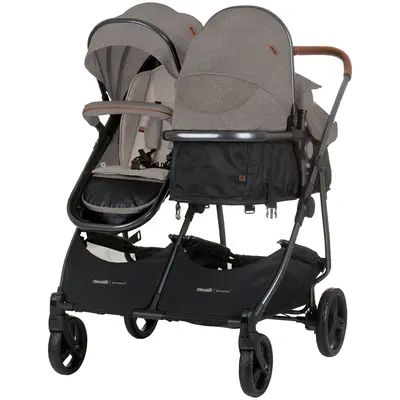 Carucior gemeni chipolino duo smart 3 in 1 tiramisu hubst-kbds02503tr