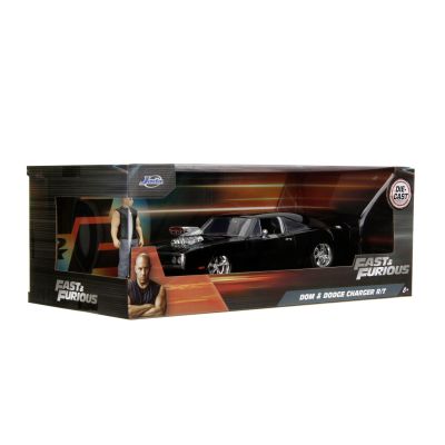 JADA FAST AND FURIOUS SET FIGURINA DOM SI MASINUTA METALICA DODGE CHARGER 1970 SCARA 1 LA 24 VIV253205006