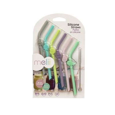 SET 6 BUC PAIE SILICON REUTILIZABILE MODEL ANIMALE MELII VIVML18100