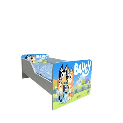 Pat Bluey 2 Gama Sleepy, cu Saltea SafeNest 160x80 Cm, 2-12 Ani  Ptv7752