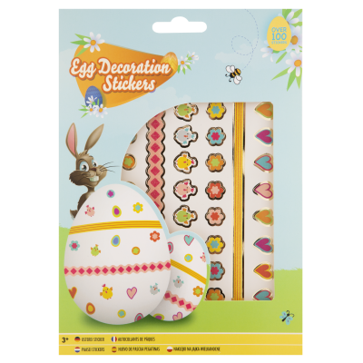 Set abtibilduri decorative oua paste - model 1