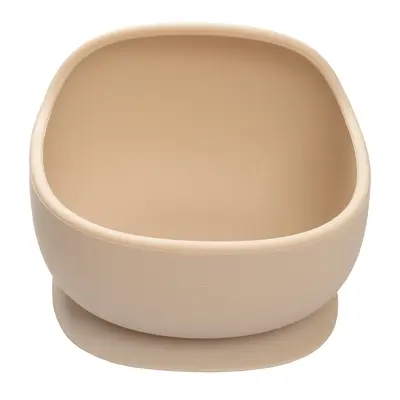Bol din silicon cu ventuza, AppeKids, Classic - Bubble Beige KRTAK276111