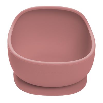 Bol din silicon cu ventuza, AppeKids, Classic - Old Rose KRTAK276104