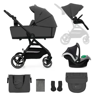 CARUCIOR KINDERKRAFT YOXI 3IN1 (MINK PRO) MOON GREY VIVKSYOXI00GRY3000