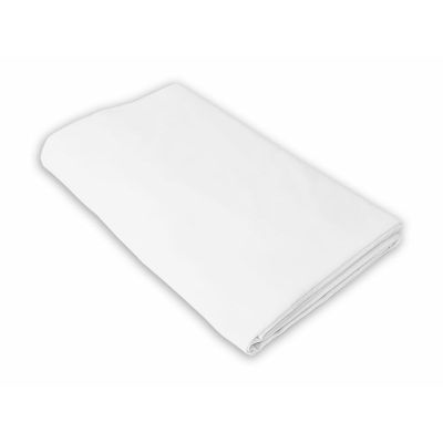 Cearceaf alb, cu elastic, din bumbac, 70x120 cm KDECE70120A