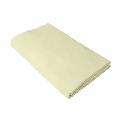 Cearceaf crem, cu elastic, din bumbac, 60x85 cm KDECE85C