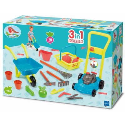 ECOIFFIER SET ROABA CU MASINA DE TUNS IARBA VIV7600004585