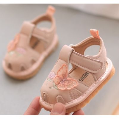 Sandalute roz cu piuitoare - fluturas mb2025su12-2-sa47
