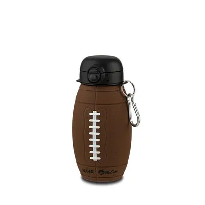 Sticla de apa din silicon, nava we care, 700 ml, minge rugby smb10-006-001