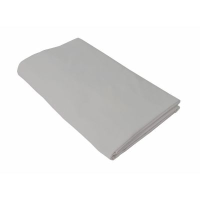 Cearceaf gri, cu elastic, din bumbac, 160x200 cm KDECE1602GRI