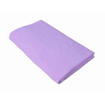 Cearceaf mov, cu elastic, din bumbac, 140x200 cm KDECE1402M