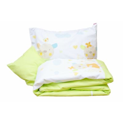 Lenjerie pat copii Primavera, din bumbac, 100x140 cm KDEHP100140HP4060PRIM