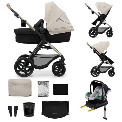 CARUCIOR MULTIFUNCTIONAL KINDERKRAFT MOOV 2 EVA 4IN1 MOON GREY VIVKSMOOV2GRYEV400