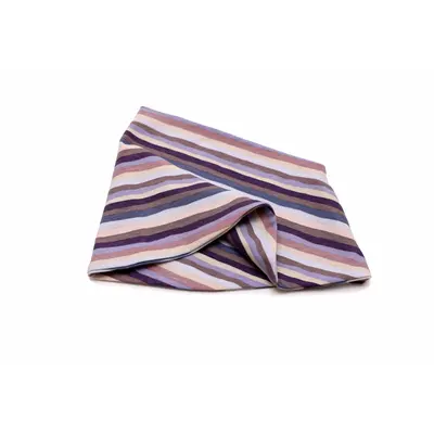 Guler copii Violet stripes, in strat dublu, marime universala KDEGUL00VSTR