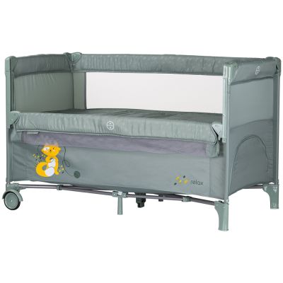 Patut pliabil chipolino relax basil cu laterala culisanta hubkosire259ba