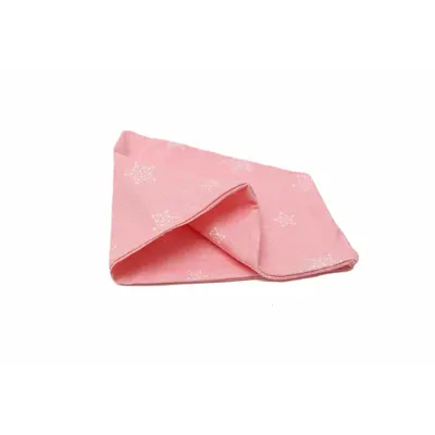 Guler copii Stars in your eyes - Pink, in strat dublu, marime universala KDEGUL00STEYEP