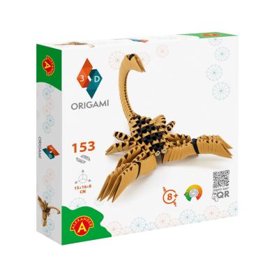 Kit Origami 3D Scorpion +8 ani @ Alexander Games KDGAXG-2349