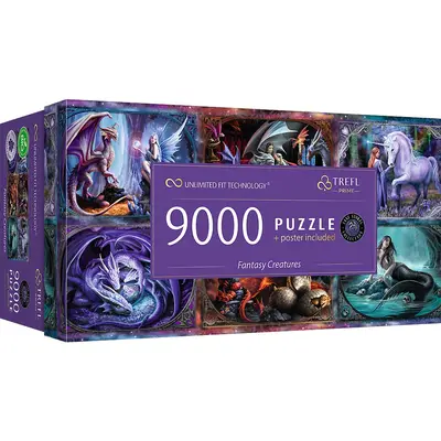 PUZZLE TREFL UFT 9000 ANNE STOKES COLLECTIONS CREATURI FANTASTICE VIV81034