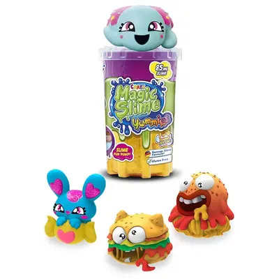 Craze - Magic Slime 85 ml mix de doua culori cu figurina care absoarbe slime-ul modele asortate ARTCRZ54994