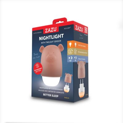 Lampa de veghe cu senzor de lumina Benny the Bear, Zazu Kids, Maro TNAZA-BENNY-03