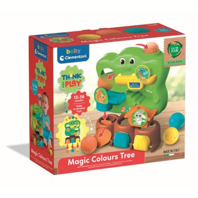 Clementoni - Joc educativ de logica copacel cu bile din plastic reciclat ARTCL17511