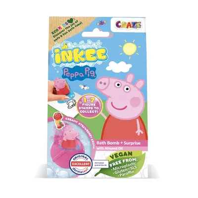 Craze - Bila de baie Inkee cu surpriza figurina stampila Peppa Pig ARTCRZ64290