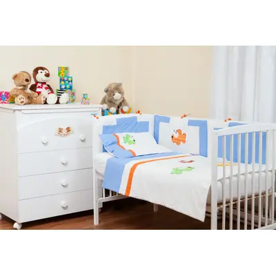 Lenjerie de pat trei piese Fishy KDELP3PFISHY