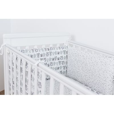 Protectie jumatate de patut dimensiunea 30 cm x 180 cm Baby Bear KDEPJP30180BBEAR