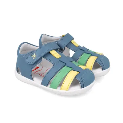 Sandale din piele pentru copii Garvalin 252332, indigo (Marime: 26) JEM252332-A-26