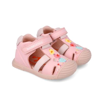 Sandale Primii Pasi pentru Copii Biomecanics 252106, Roz (Marime: 25) JEM252106-A-25