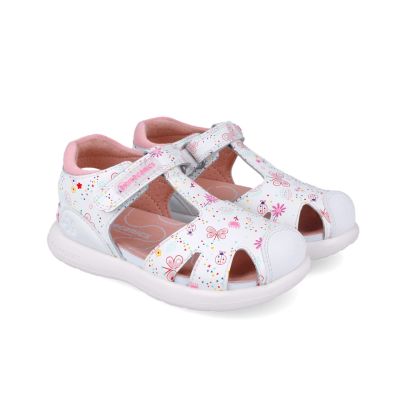 Sandale Primii Pasi pentru Copii Biomecanics 252230, Alb (Marime: 30) JEM252230-B-30