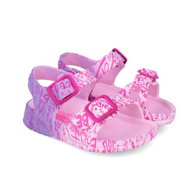 Sandale din cauciuc pentru copii Garvalin 252852, fucsia (Marime: 23) JEM252852-A-23