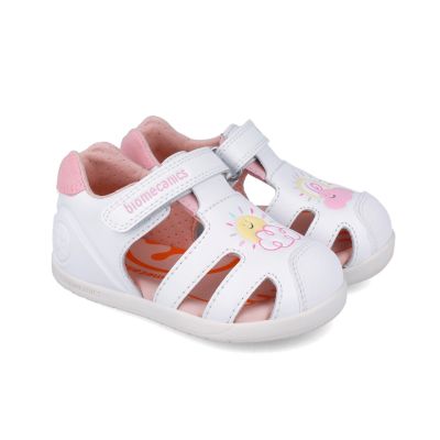 Sandale Primii Pasi pentru Copii Biomecanics 252166, Roz (Marime: 26) JEM252166-D-26
