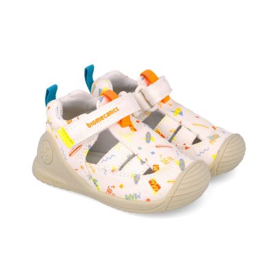 Sandale Primii Pasi pentru Copii Biomecanics 252179, alb (Marime: 19(116-121 mm)) JEM252179-B-19
