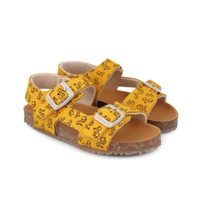 Sandale pentru copii moto, Garvalin, 252476, galben (Marime: 33) JEM252476-C-33