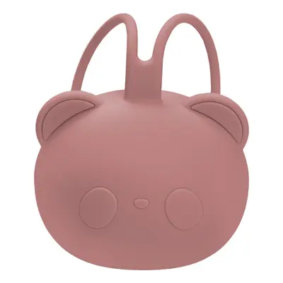 Suport pentru suzeta din silicon, AppeKids, The Little Bear - Old Rose KRTAK276067