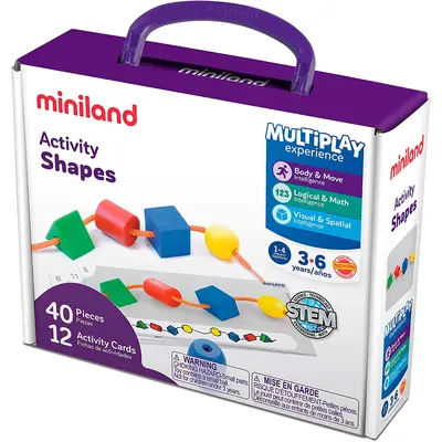 Activitati educative - forme geometrice miniland - okeml31783