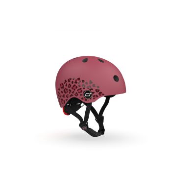 Casca De Protectie Pentru Copii, Sistem De Reglare Magnetic Cu Led, Xxs-s, 45-51 Cm, 1 An+, Wildcat, Scoot  Ride Pjb0077