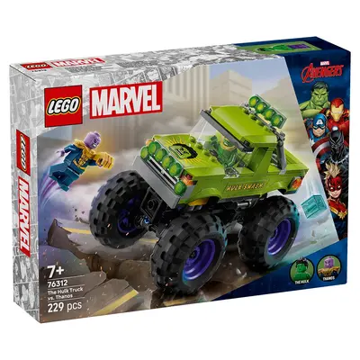 LEGO SUPER HEROES HULK IN VEHICUL DE TEREN CONTRA LUI THANOS 76312 VIVLEGO76312