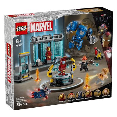 LEGO SUPER HEROES LABORATORUL LUI IRON MAN SALA ARMURILOR 76315 VIVLEGO76315