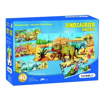 Puzzle de podea dino beleduc - okebel16207